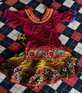 Vibrant Ethnic Kids Clothing Set
