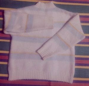 Striped Knit Pullover