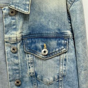Oversized Denim Jacket - Light Wash