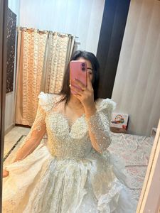 beautiful handwork bridal gown🦋🧚🏻‍♀️🎀