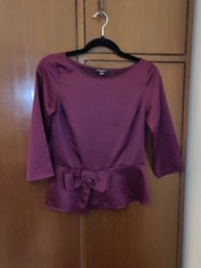 Bow tie top 💜🎀