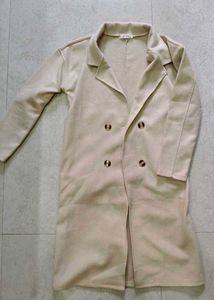 Elegant Beige Trench Coat
