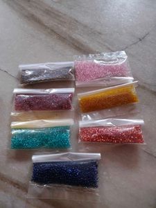 Assorted Seed Beads for Crafts