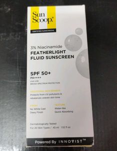 Sun Scoop Featherlight Fluid Sunscreen SPF 50+