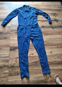 Blue Denim cotton Jumpsuit