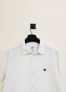 Springfield Polo Club Men's White Shirt length 29