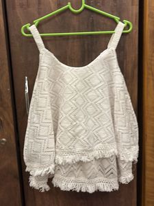 Boho Lace Co-ord Set Top