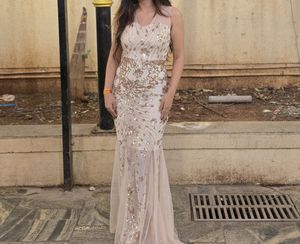 Stunning Sequined Evening Gown
