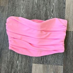 Original Zara Baby Pink Tube Corset