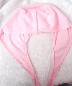 Sedra Women's Cotton Solid Underscarf Pink Cap Hi