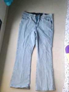 Light Wash Flare Jeans