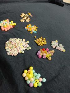 DIY Craft Beads and Charms Set