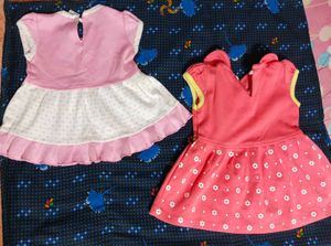 Adorable Baby Girl Dresses (Set of 2)