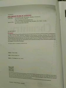 Pradeep's New Course Chemistry Vol. 1 and Vol. 2