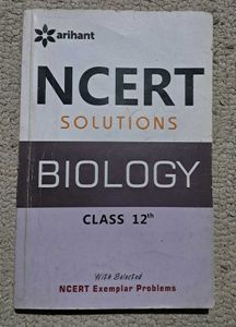 Arihant NCERT Solutions Biology Class 12th