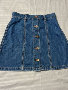 Denim skirt