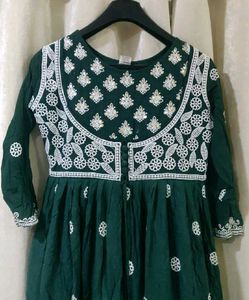 Elegant Embroidered Kurta
