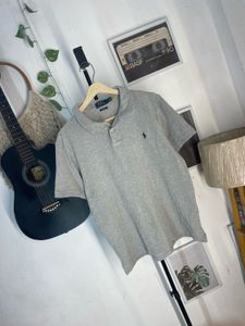 Grey Polo T-Shirt