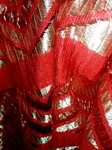 Red Party Wear Banarsi Dupatta