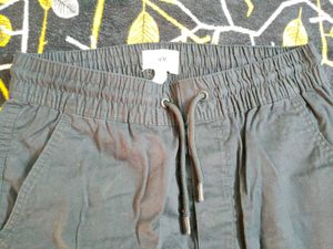 Black Cargo Trousers