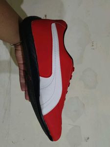 Red Puma Sneakers