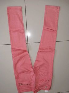 Coral Skinny Fit Jeans