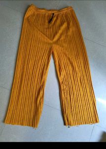 Women's Pleated Culottes Pants