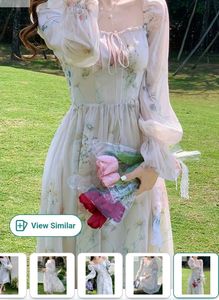 Floral Vintage Style Gown