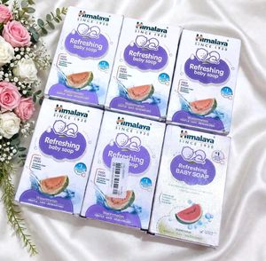 Himalaya Refreshing Baby Soap Watermelon Pack Of 6
