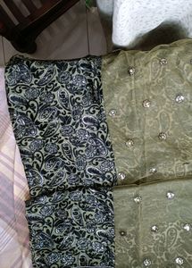 Half Net saree