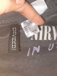 Vintage Nirvana "In Utero" Graphic Sweatshirt
