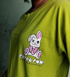 Cute Bunny Graphic Tee