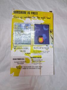 Vintage Sun Jar Solar Lamp