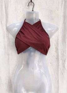 889. Cute wrap top