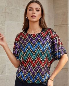 heavy sequins top