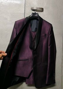 Stylish Purple Suit - Formal Wear