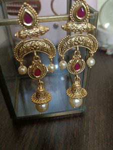 Rubans Antique Gold-Tone Jewelry Set