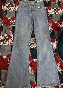 Flared Denim Jeans 👖