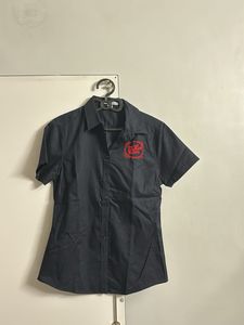 y2k fitted black shirt