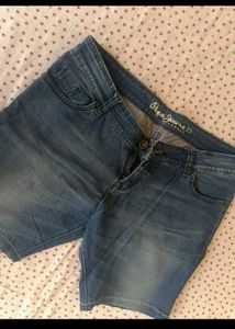 Pepe Jeans Blue Denim Shorts