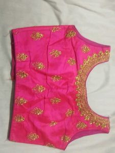 Free delivery Pink sleeveless Blouse