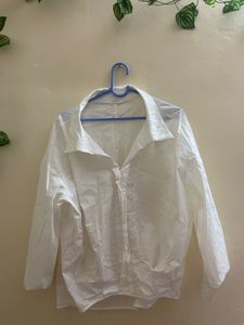 Classic White Collared Shirt