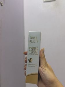 Swiss Beauty Primer Mousse Foundation