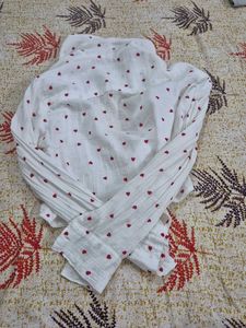 American Eagle Heart Print Shirt