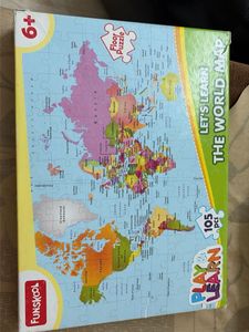 Funskool World Map Floor Puzzle
