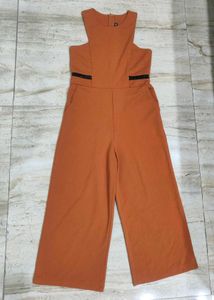 Chic Orange /browish/Tan colour Jumpsuit