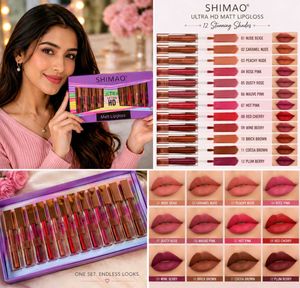 SHIMAO Ultra HD Matt long lastingLipgloss Set