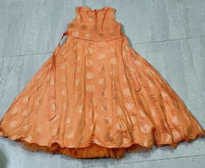Orange Party Dress