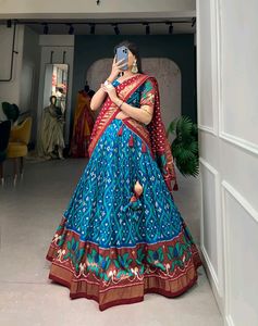MOST TRENDY SILK LEHENGA SET