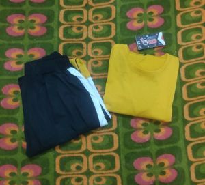 Lower Tshirt Co ord Set